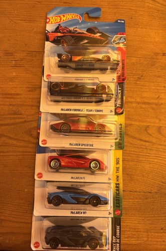 Hot wheels mclaren - wheels, 6x