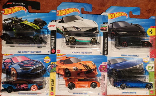 Hot wheels 6er pack 2026 - hot, 2026/2024