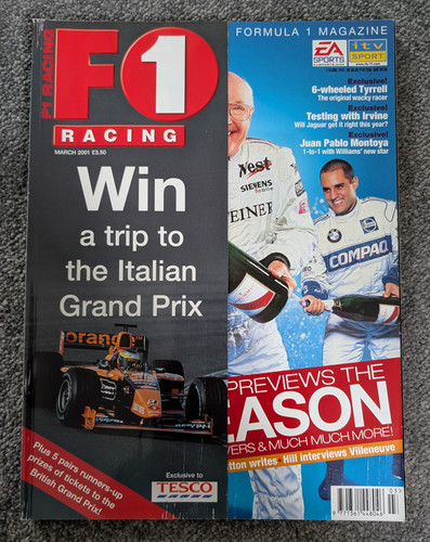 Racing märz 2001 - f1,