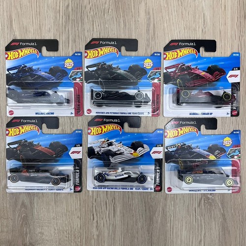 Hot wheels 6 mainline - hot, f1