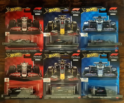 Hot wheels premium - f1, 6er
